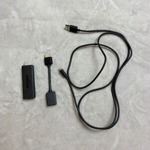 Amazon W87CUN Fire TV Stick Media Streamer Black HDMI USB Cable Extender Tech